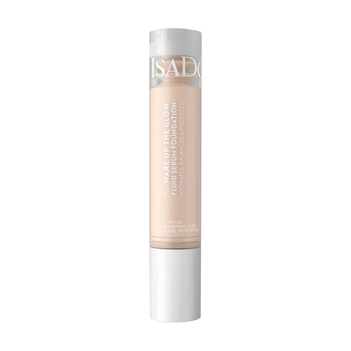 Основа-флюїд для обличчя IsaDora Wake Up The Glow Fluid Serum Foundation, SPF 30, 1N, 30 мл